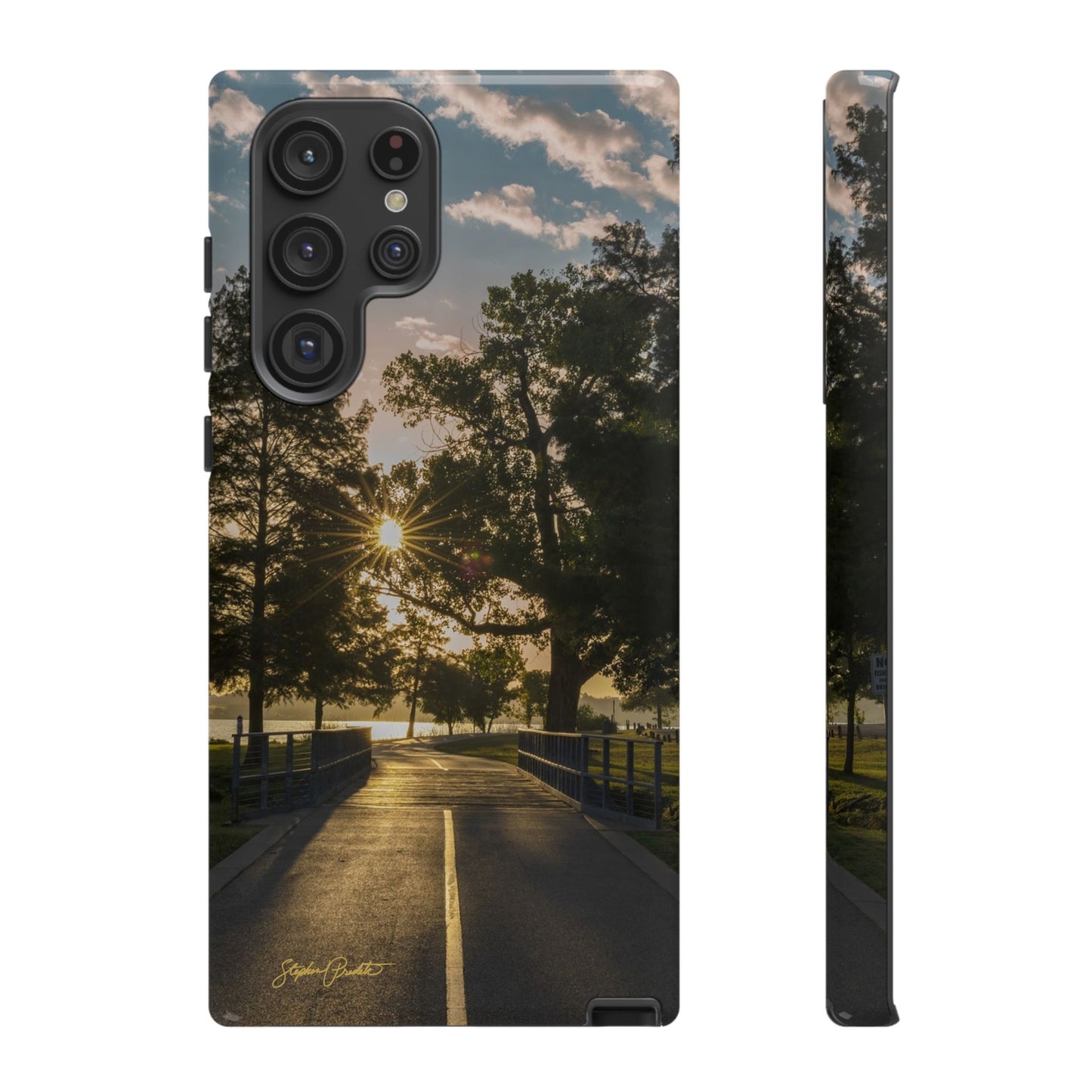 Phone Tough Case - Sunrise on the Running Path at White Rock Lake