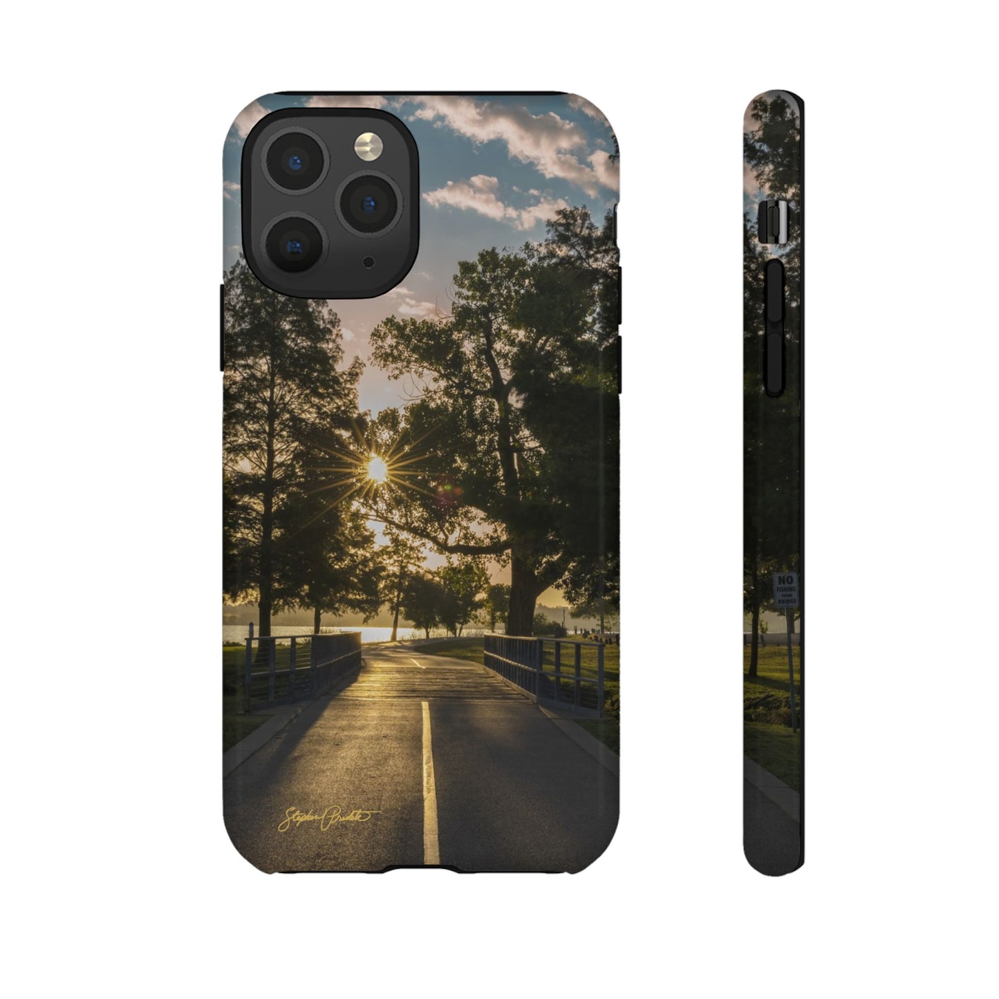 Phone Tough Case - Sunrise on the Running Path at White Rock Lake