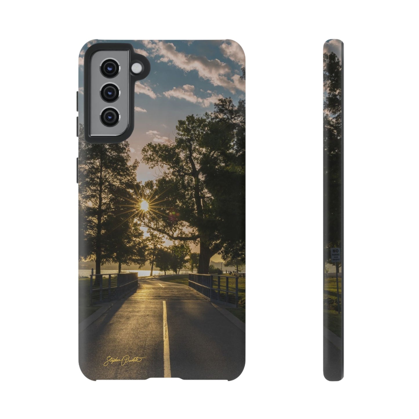 Phone Tough Case - Sunrise on the Running Path at White Rock Lake