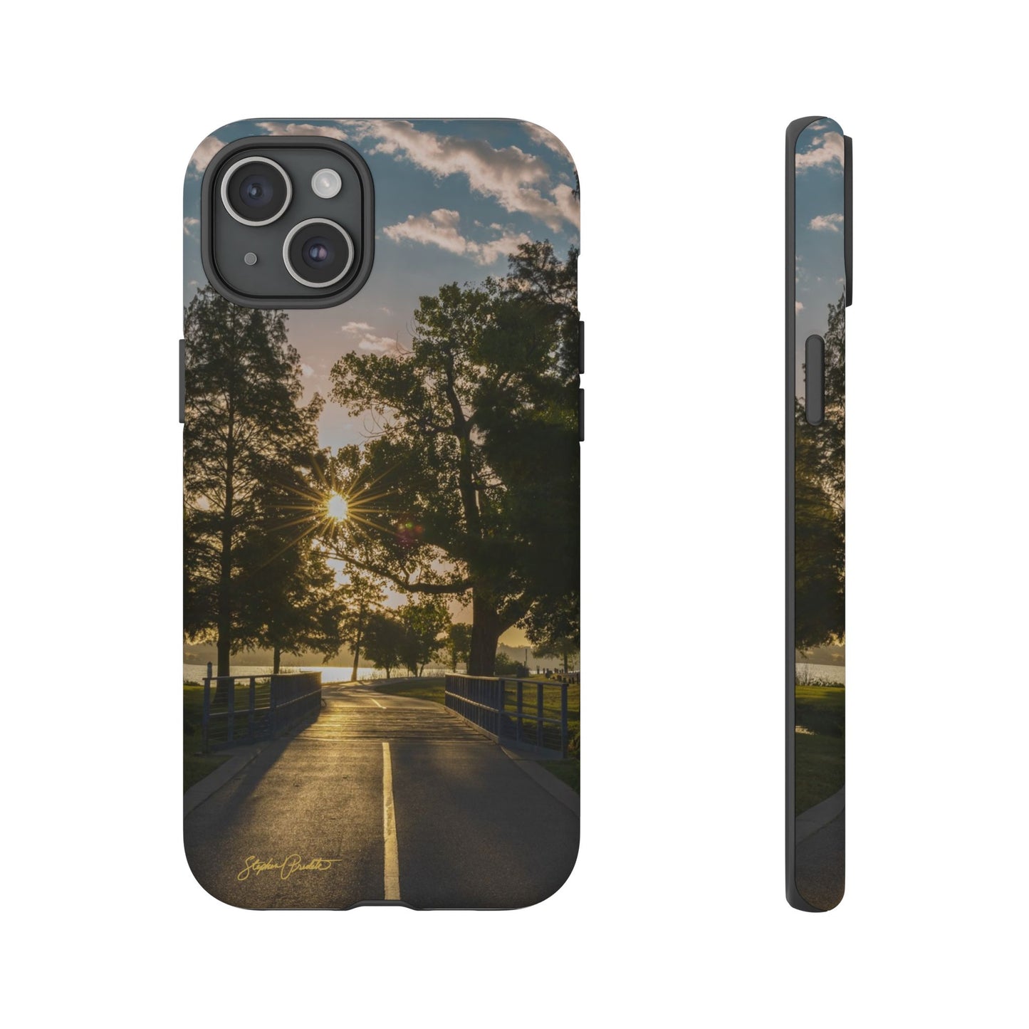 Phone Tough Case - Sunrise on the Running Path at White Rock Lake