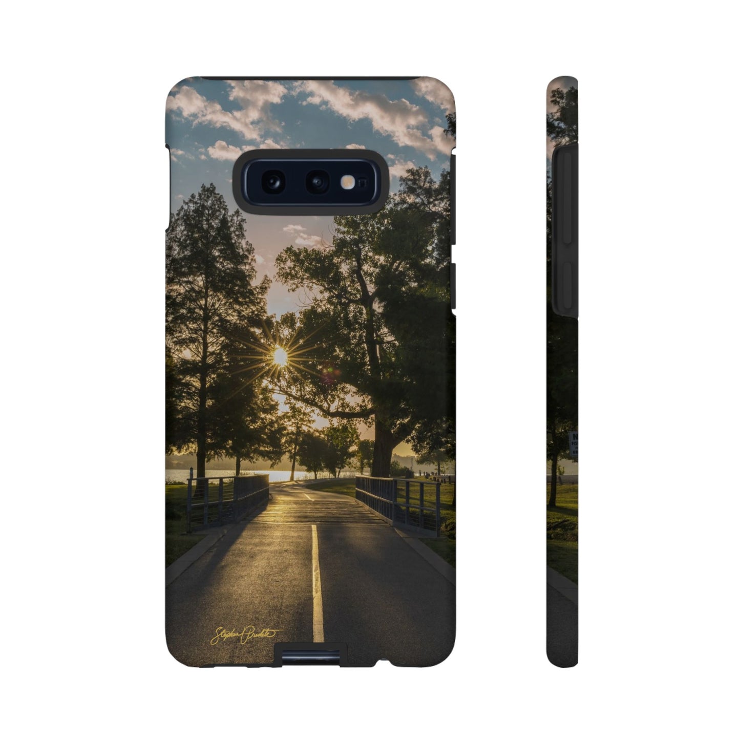 Phone Tough Case - Sunrise on the Running Path at White Rock Lake