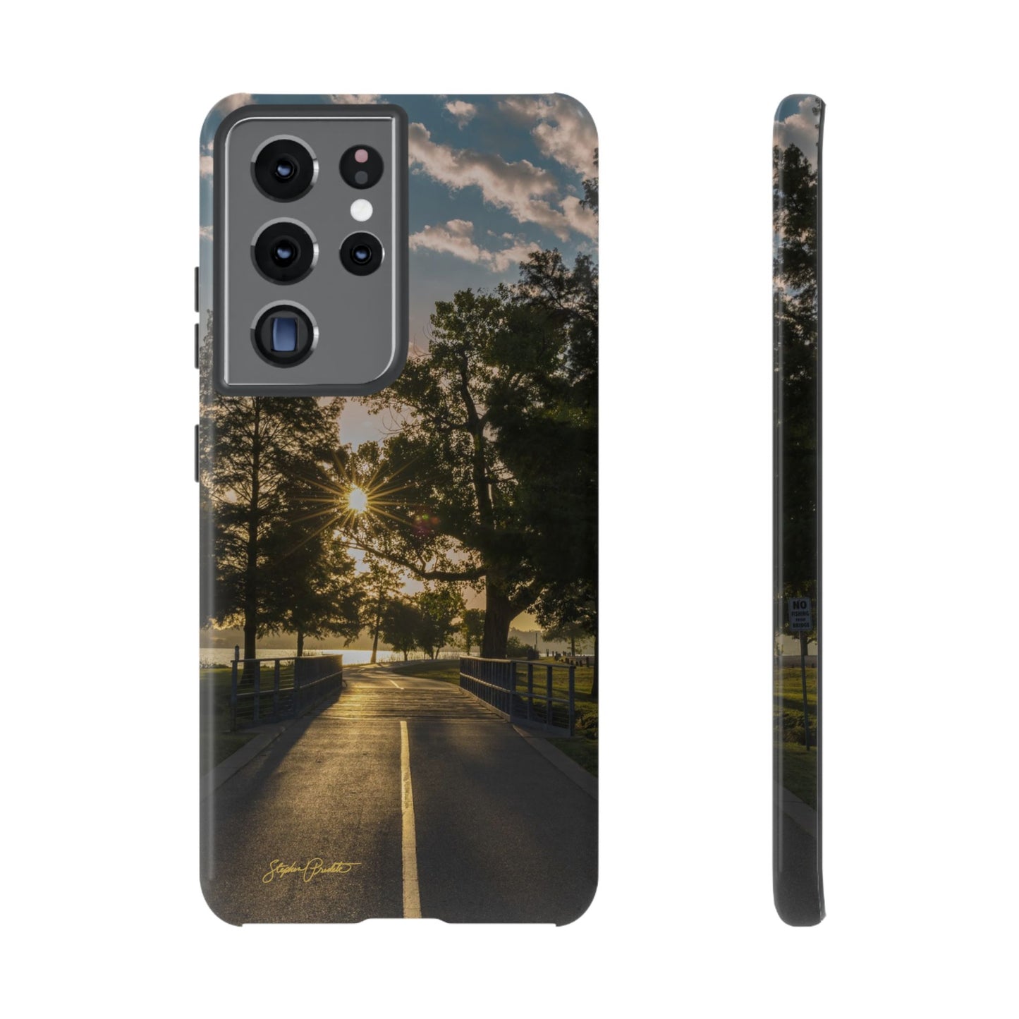 Phone Tough Case - Sunrise on the Running Path at White Rock Lake