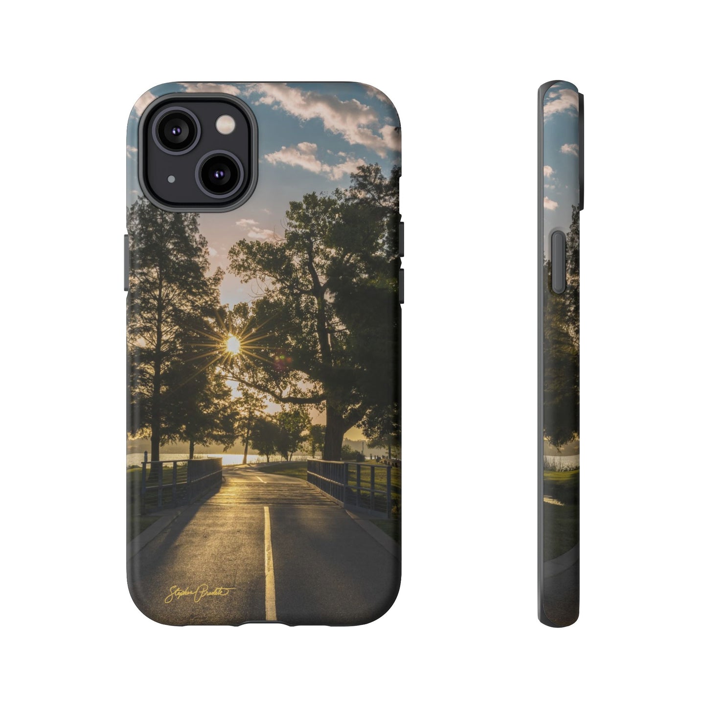 Phone Tough Case - Sunrise on the Running Path at White Rock Lake