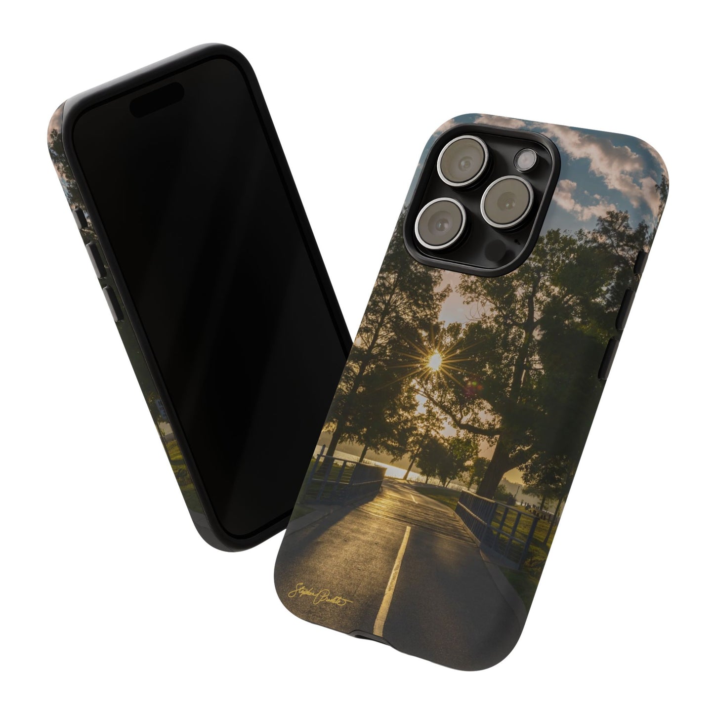 Phone Tough Case - Sunrise on the Running Path at White Rock Lake
