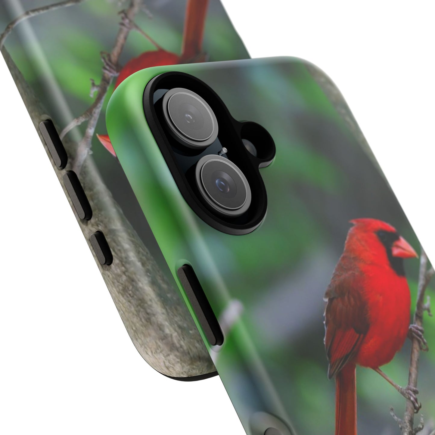 Phone Tough Case - Northern Cardinal 2 with Verse Psalm 30:11