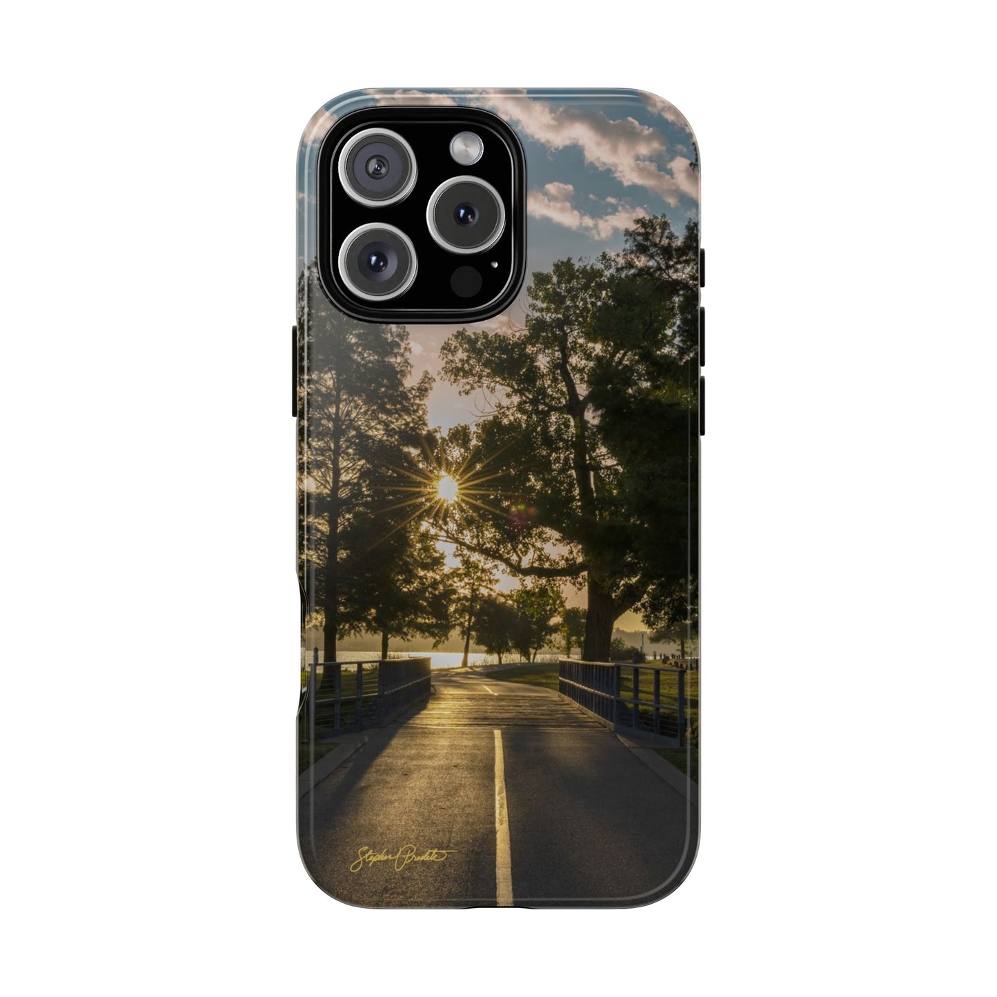 Phone Tough Case - Sunrise on the Running Path at White Rock Lake