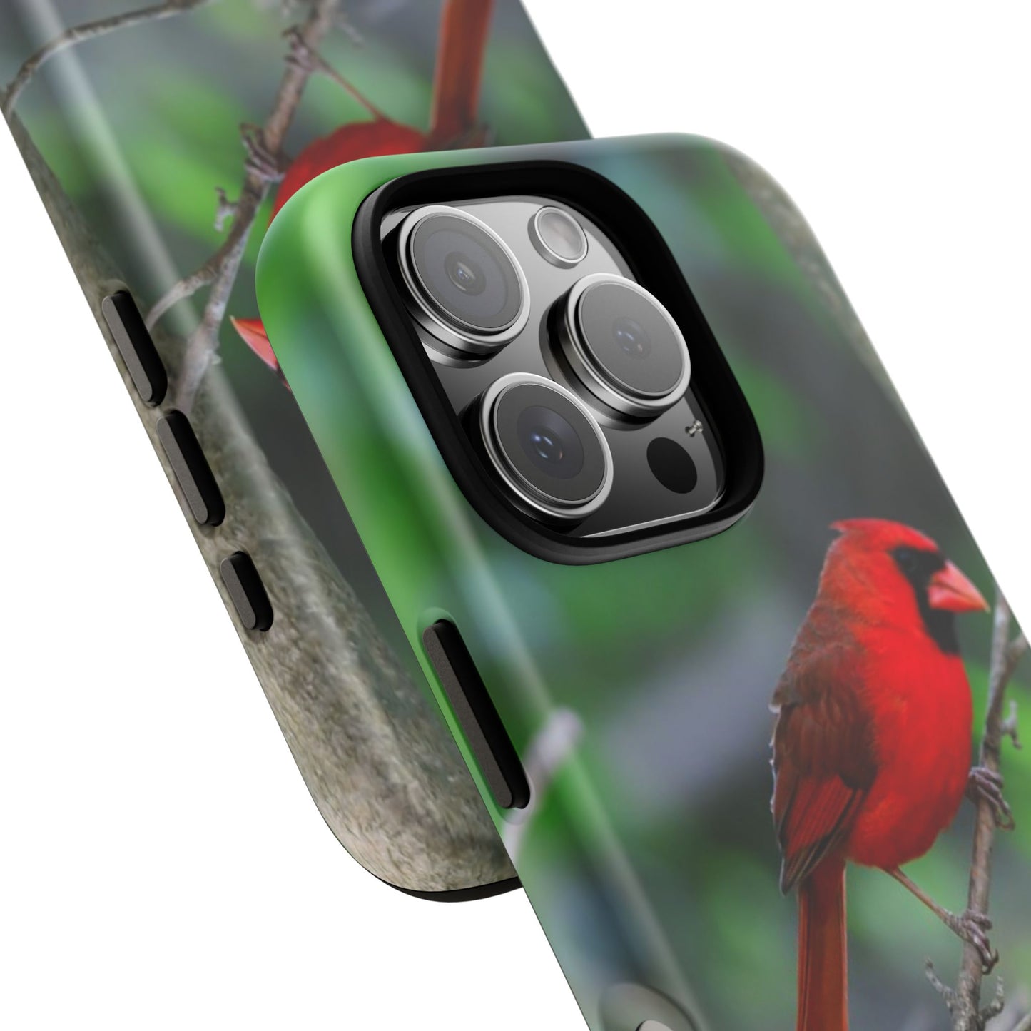 Phone Tough Case - Northern Cardinal 2 with Verse Psalm 30:11