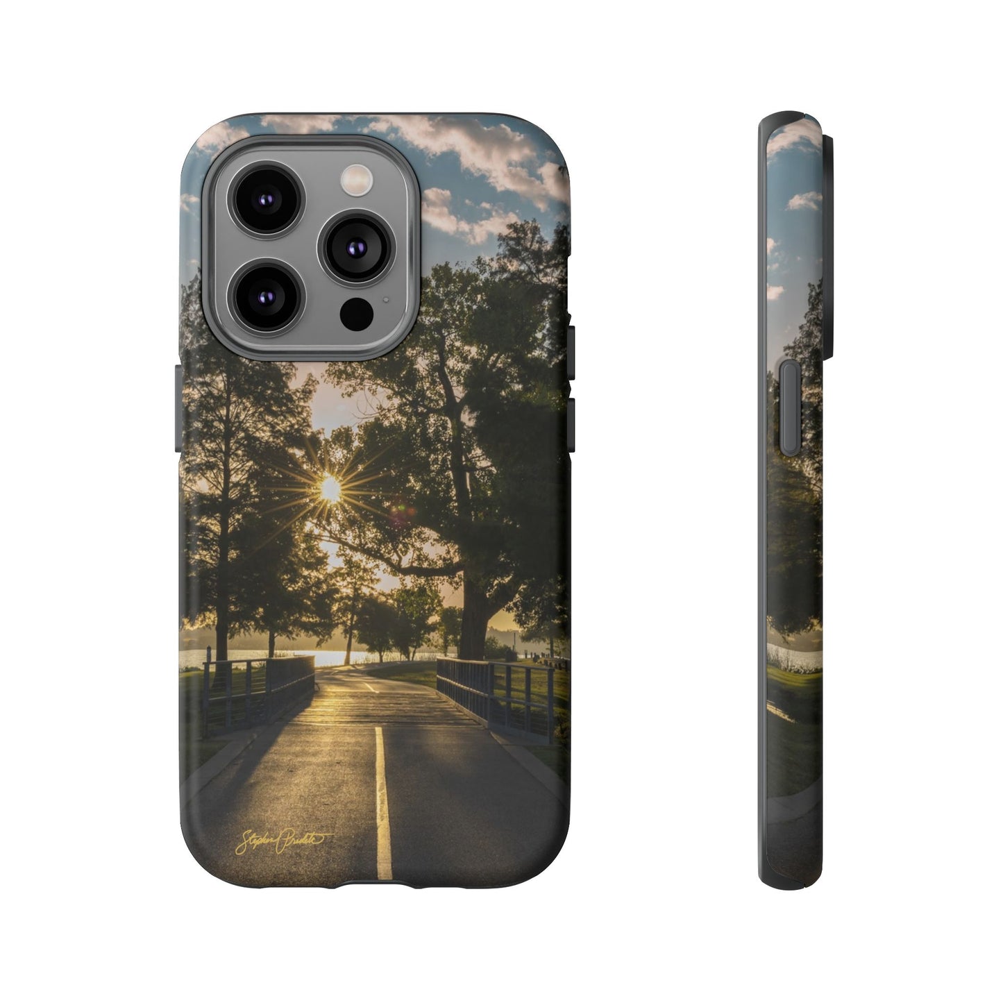 Phone Tough Case - Sunrise on the Running Path at White Rock Lake