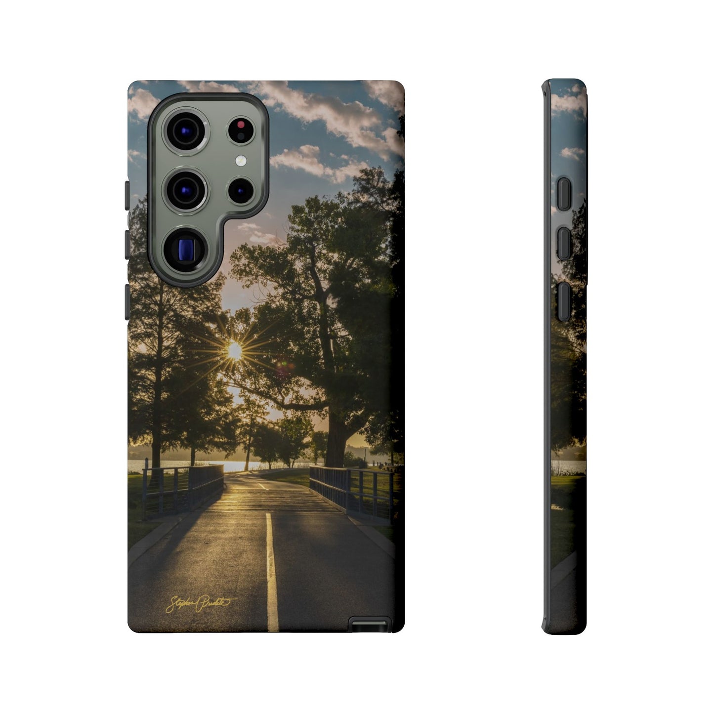 Phone Tough Case - Sunrise on the Running Path at White Rock Lake