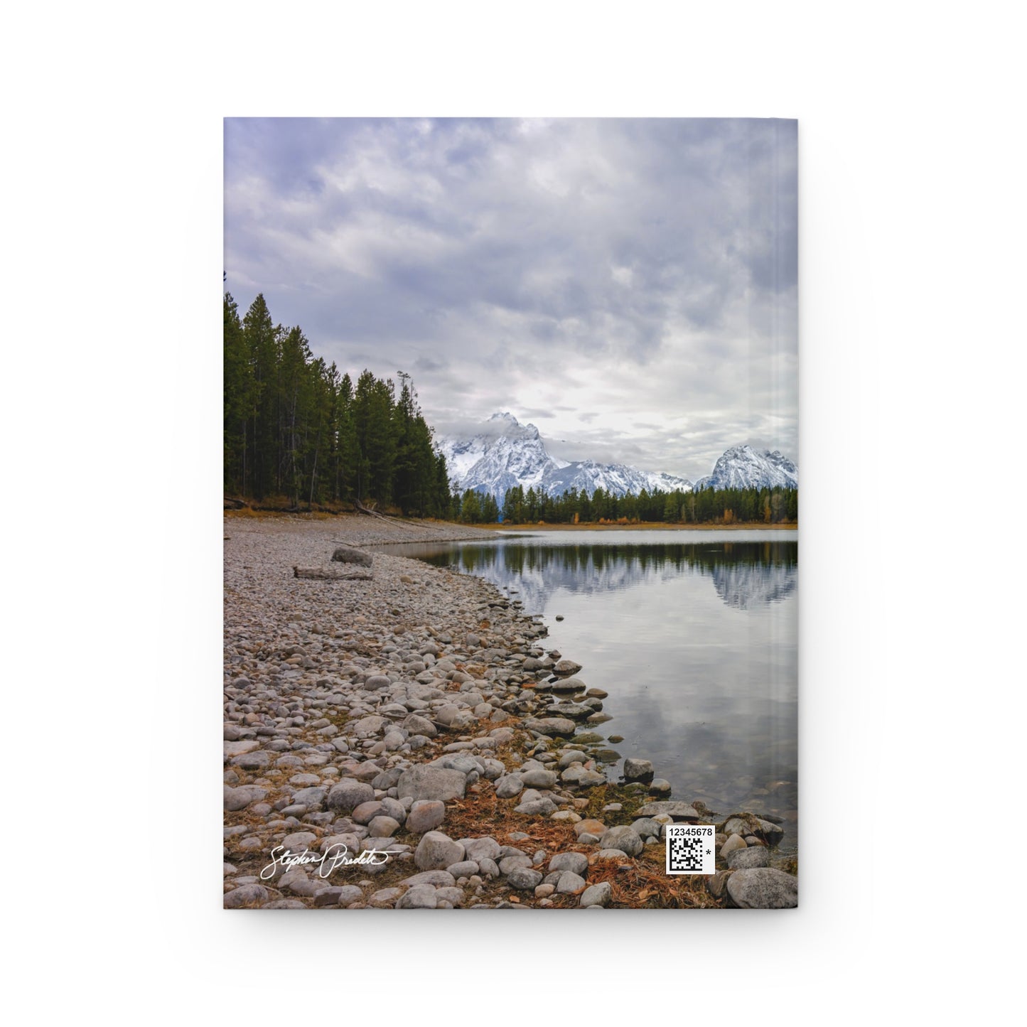 Hardcover Journal (Matte Finish) – Grand Teton Mountain Reflections