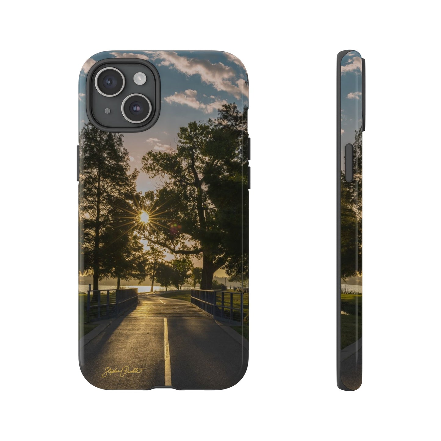 Phone Tough Case - Sunrise on the Running Path at White Rock Lake