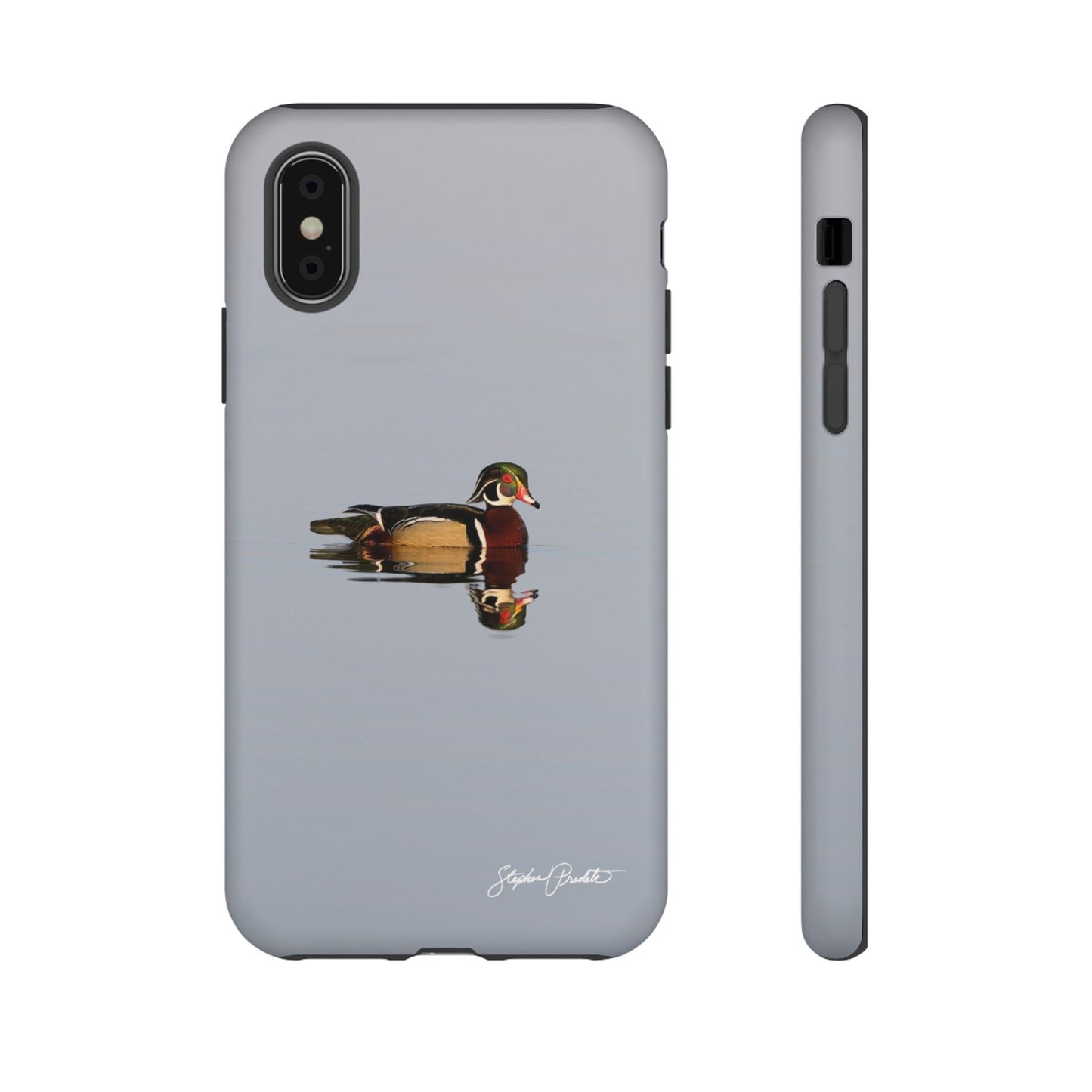 Phone Tough Case - Male Wood Duck Gliding