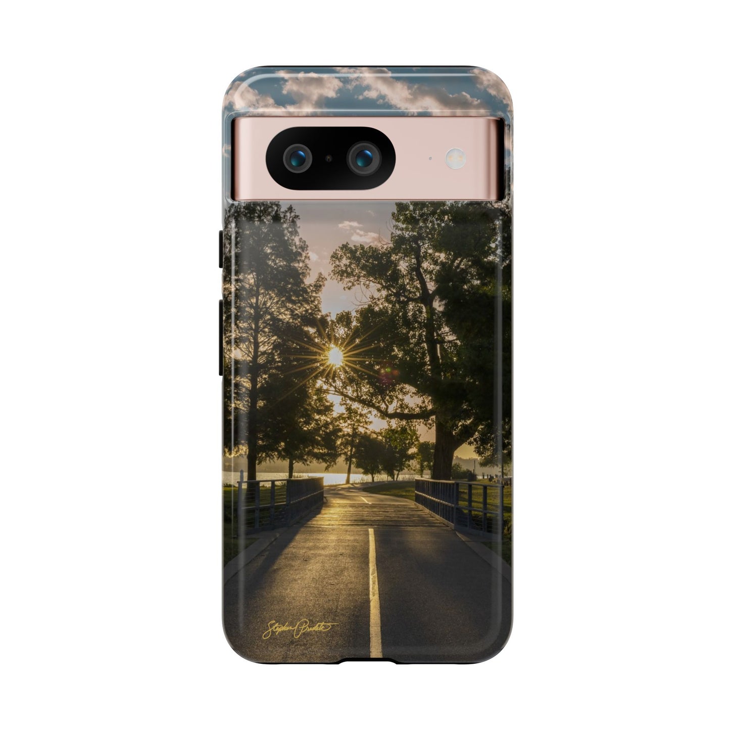 Phone Tough Case - Sunrise on the Running Path at White Rock Lake