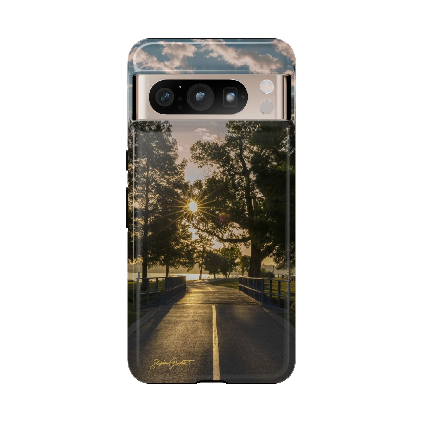 Phone Tough Case - Sunrise on the Running Path at White Rock Lake
