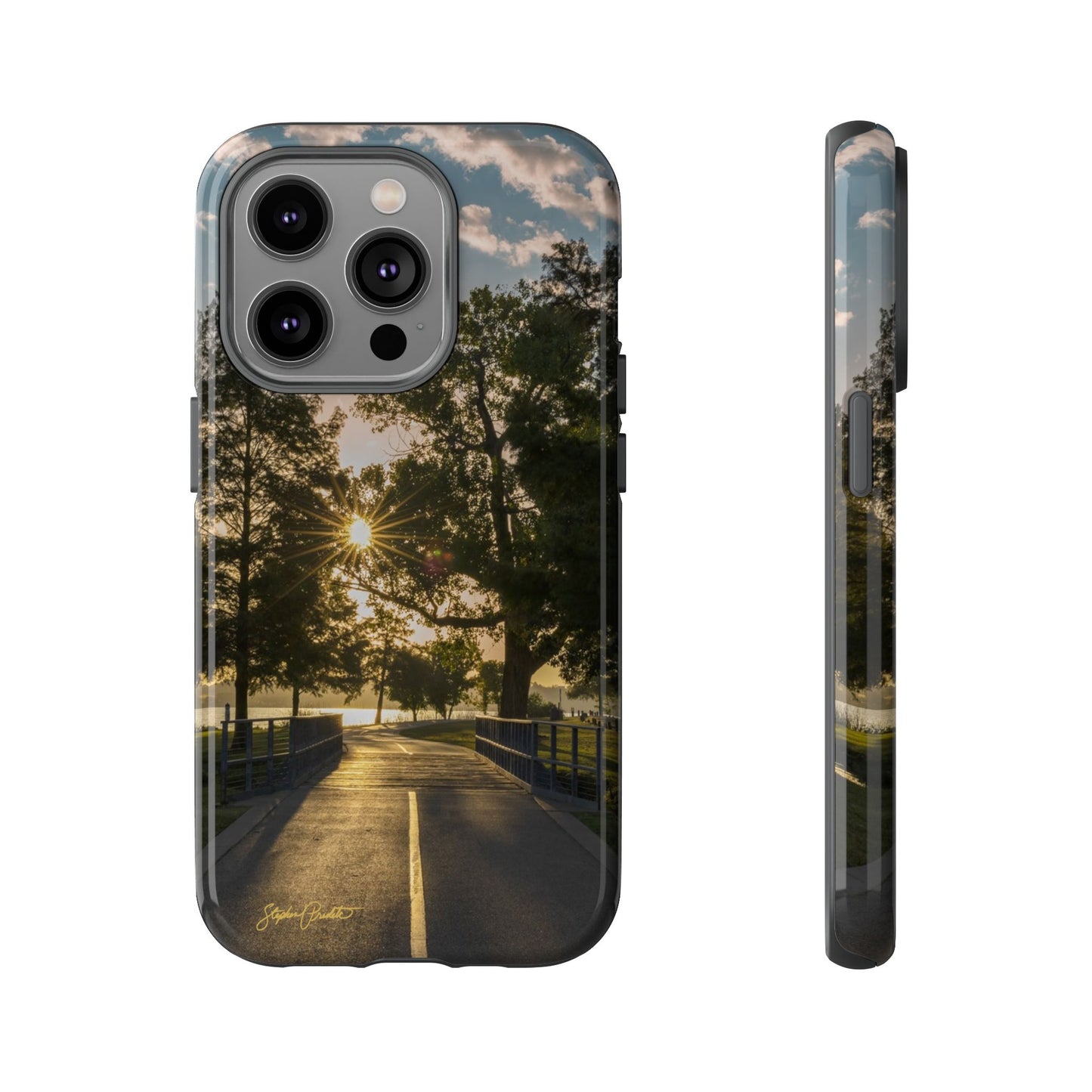 Phone Tough Case - Sunrise on the Running Path at White Rock Lake