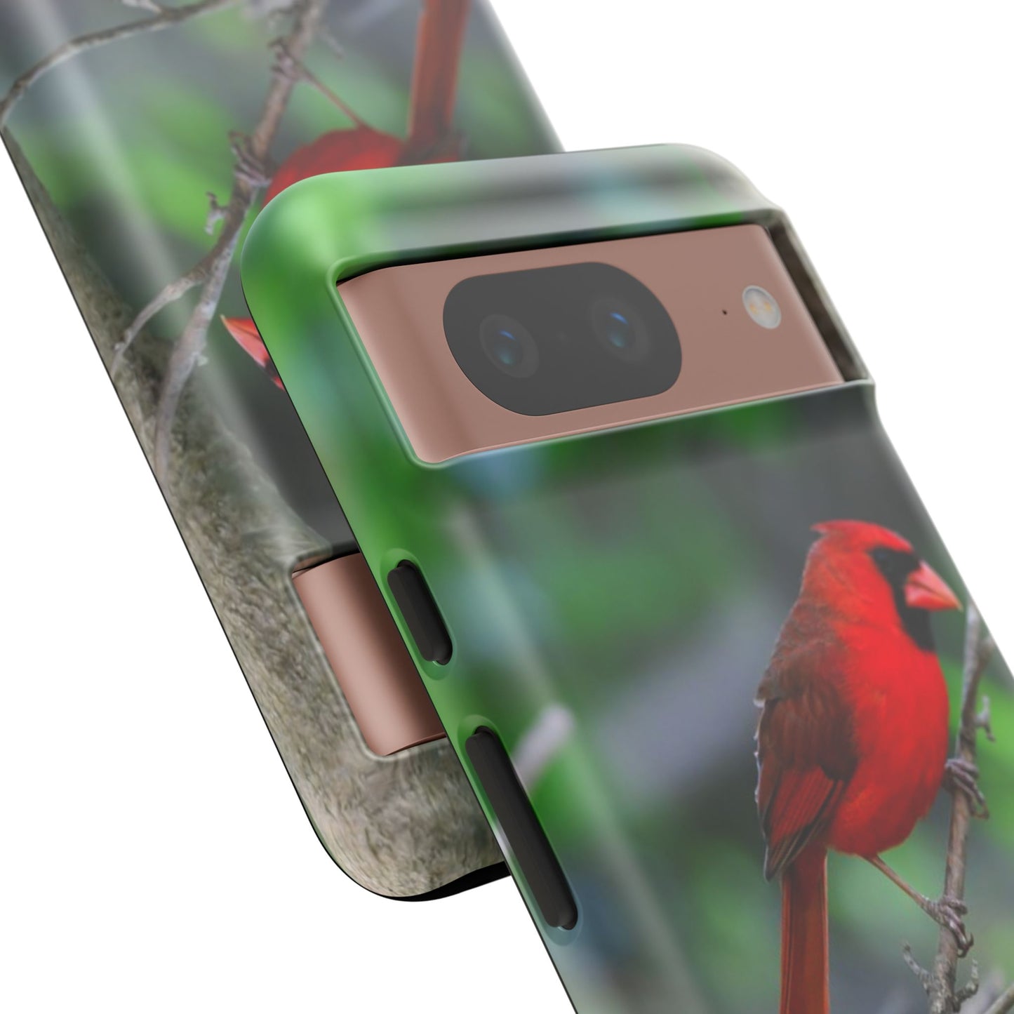 Phone Tough Case - Northern Cardinal 2 with Verse Psalm 30:11