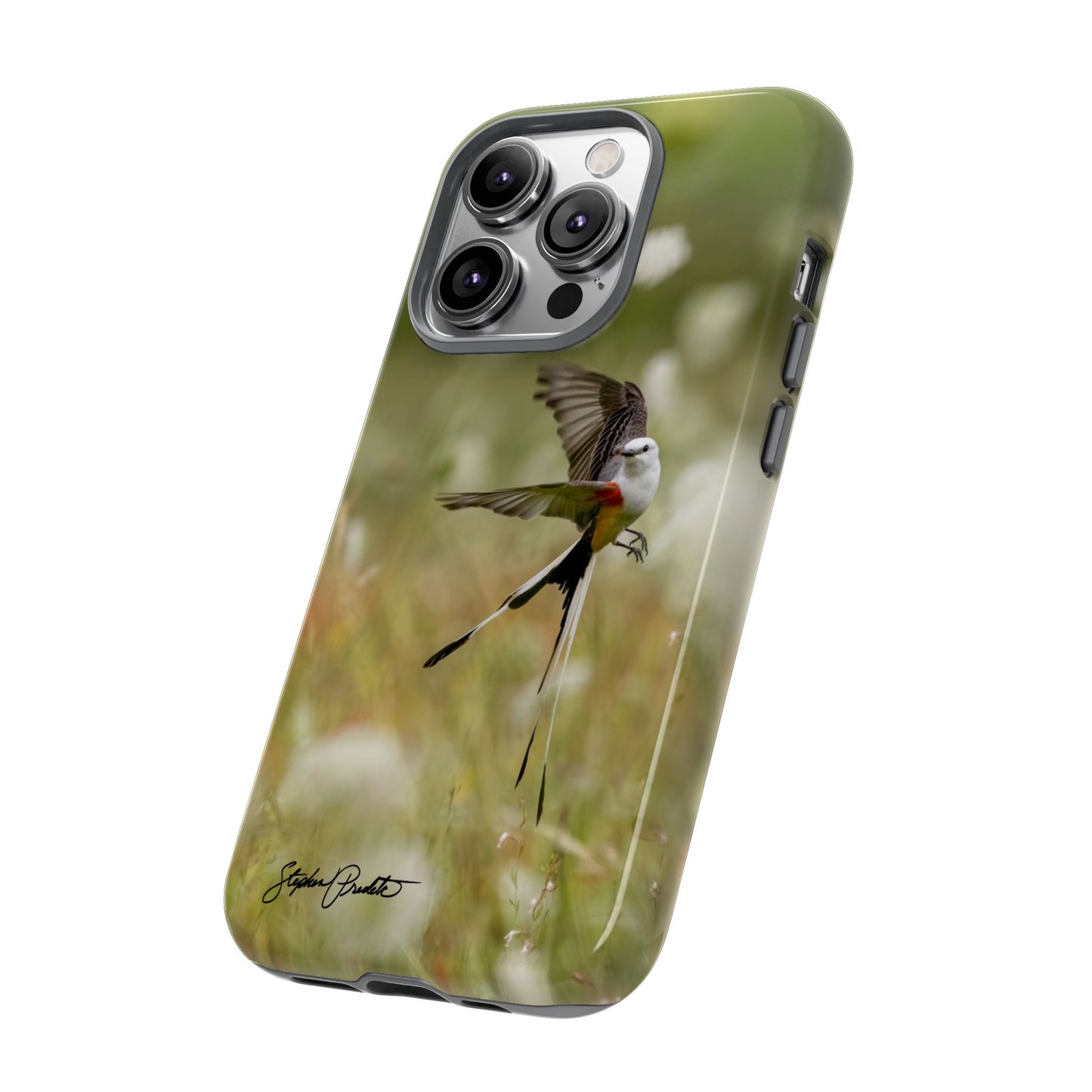 Phone Tough Case - Scissortail Flycatcher Aerial Maneuvers