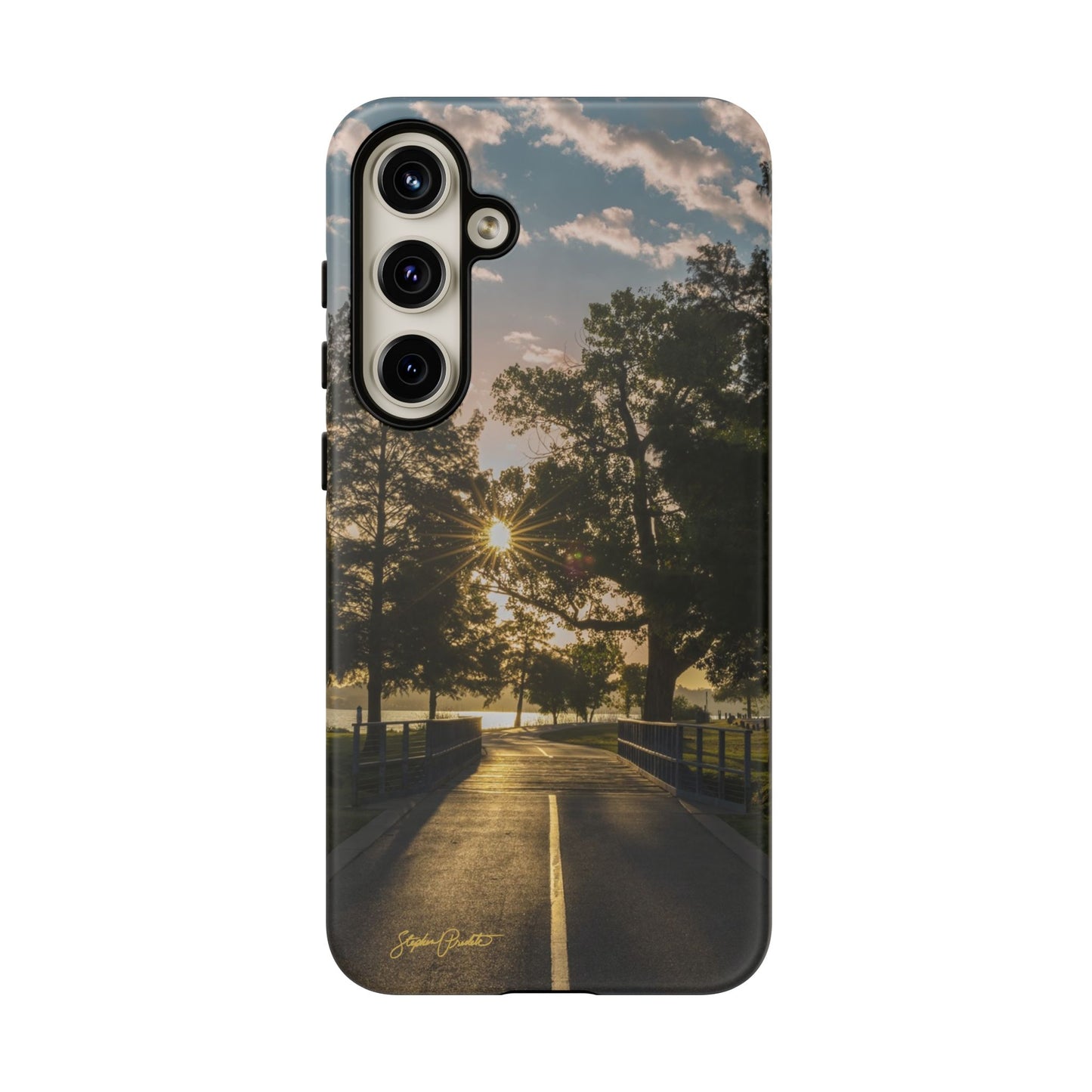 Phone Tough Case - Sunrise on the Running Path at White Rock Lake