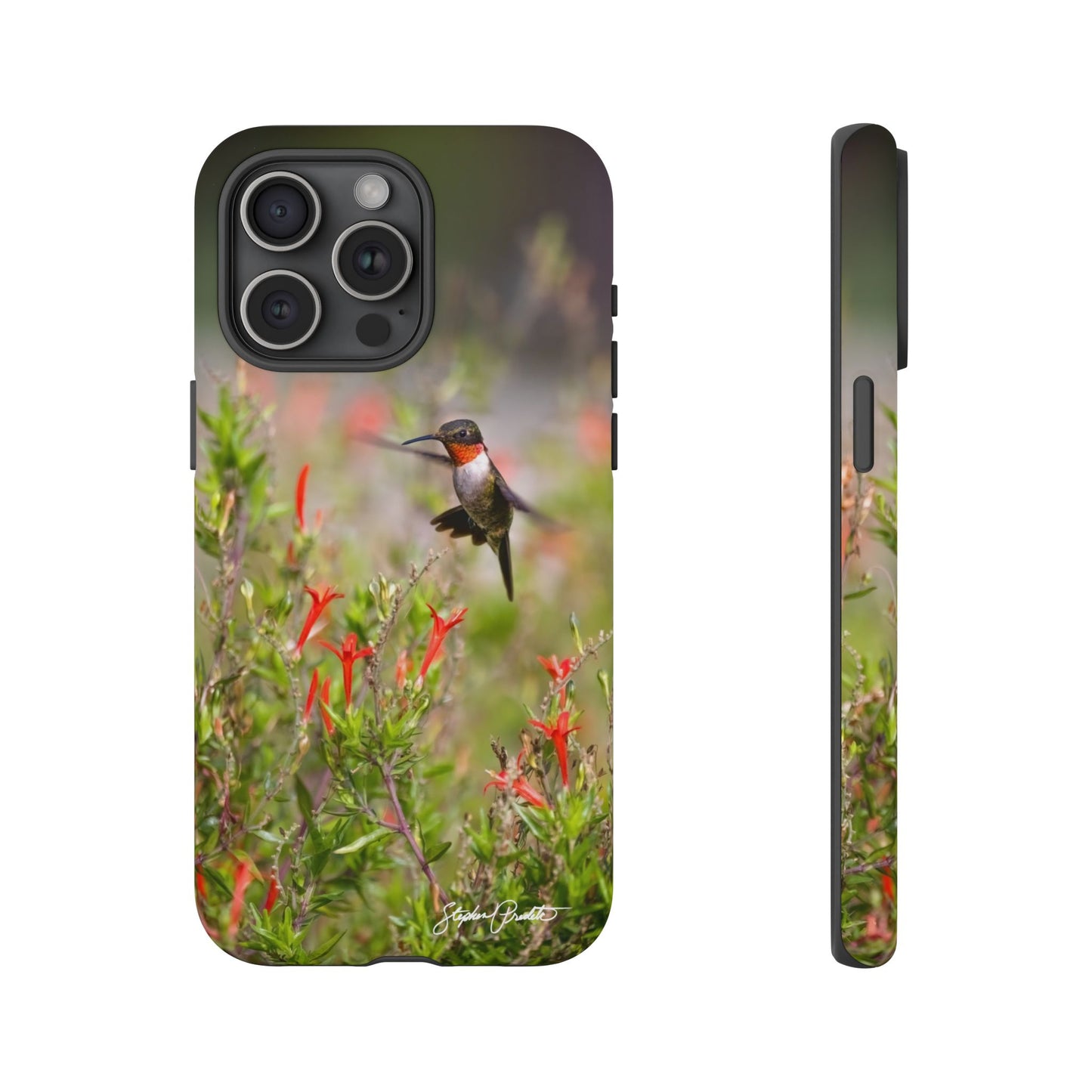 Phone Tough Case - Ruby-throated Hummingbird