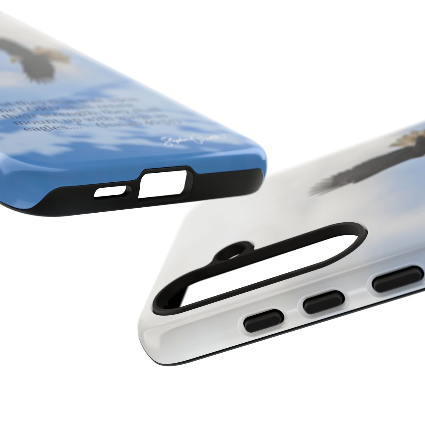Phone Tough Case - Eagle Soaring in Alaska with Isaiah 40:31