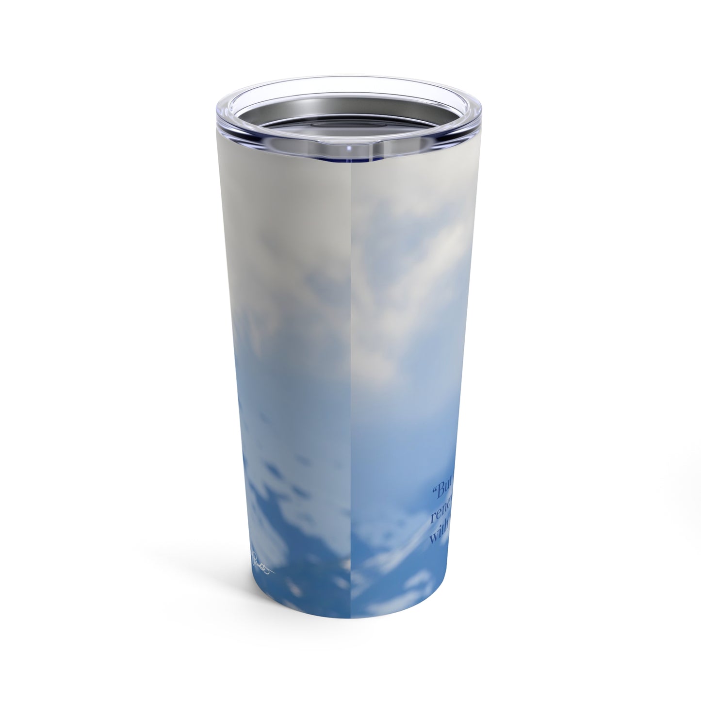 Tumbler 20oz -- Isaiah 40 Eagle Soaring