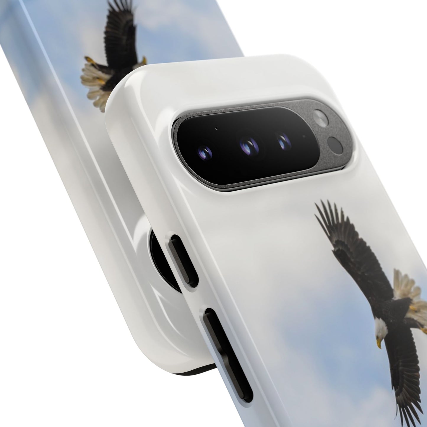 Phone Tough Case - Eagle Soaring in Alaska with Isaiah 40:31