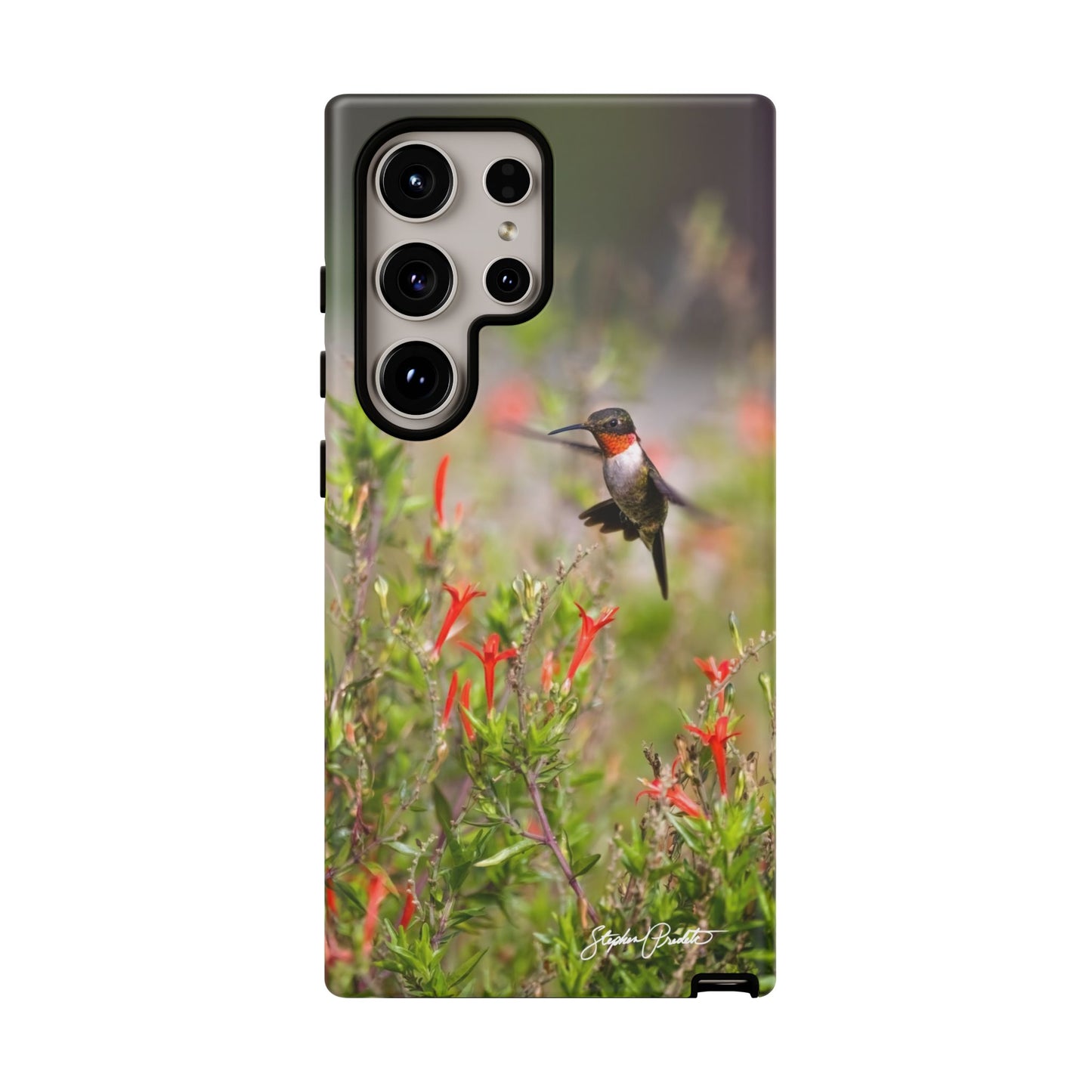 Phone Tough Case - Ruby-throated Hummingbird