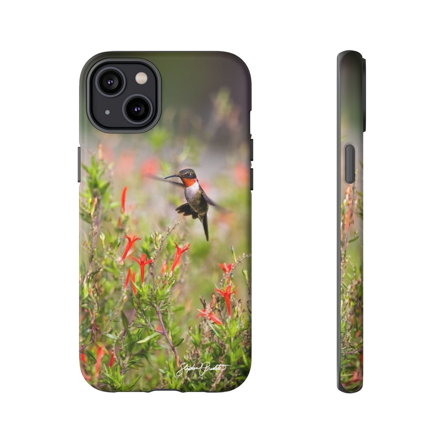 Phone Tough Case - Ruby-throated Hummingbird