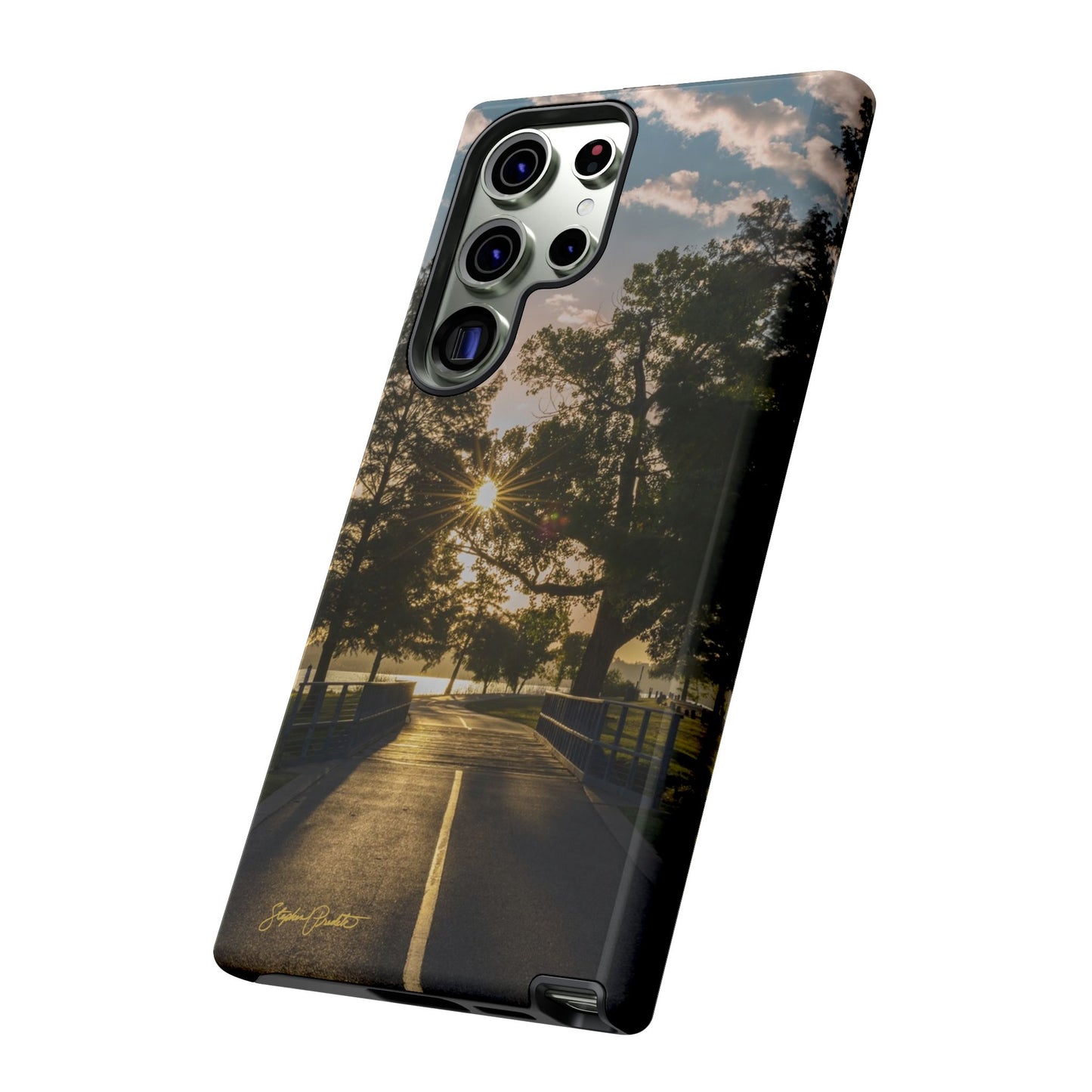 Phone Tough Case - Sunrise on the Running Path at White Rock Lake