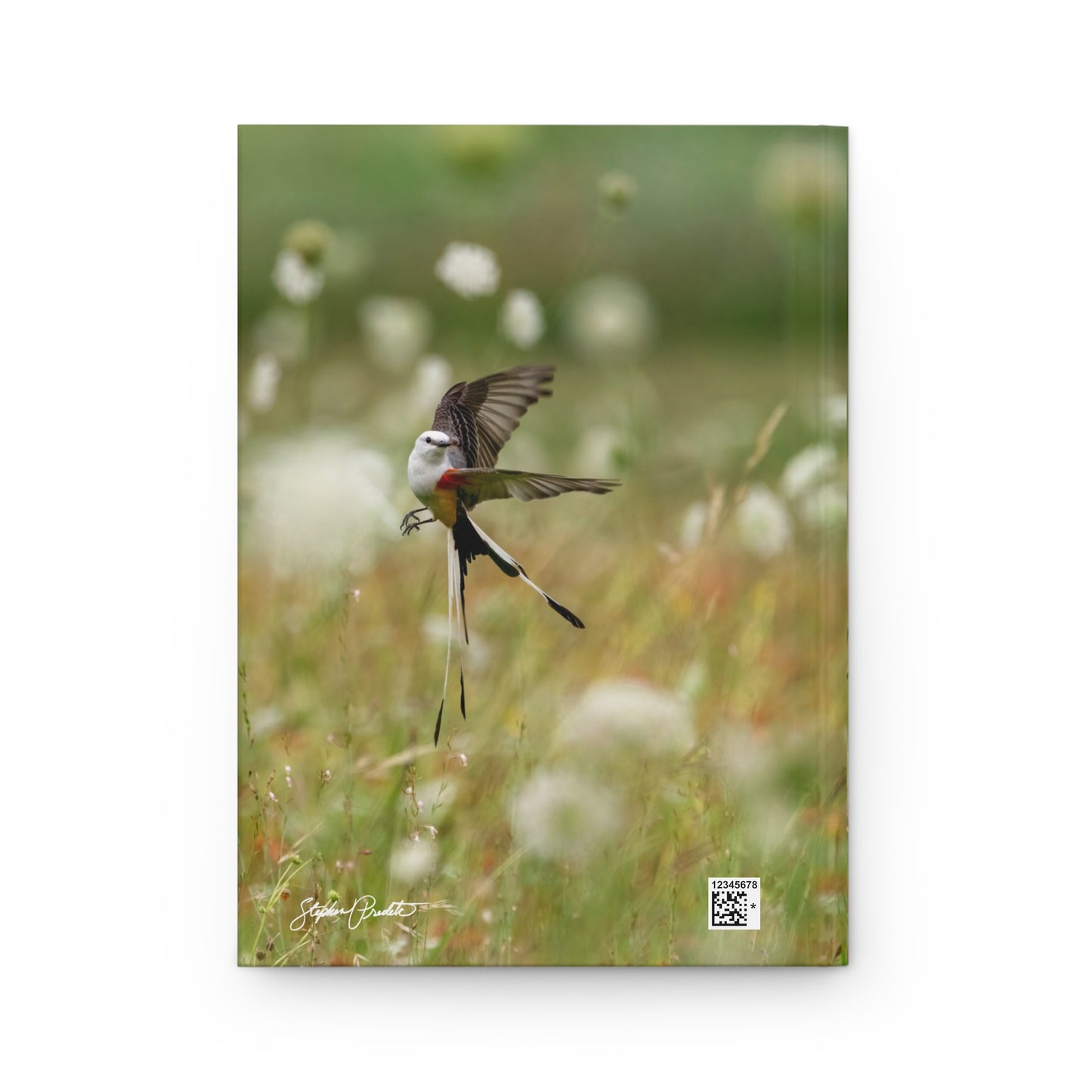 Hardcover Journal (Matte Finish) -- Scissortail Flycatcher