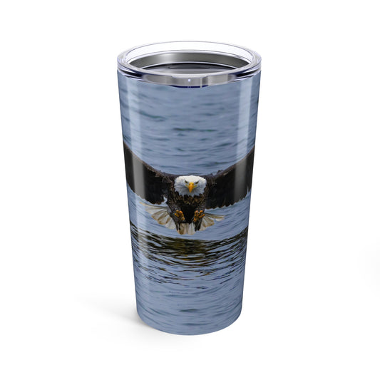 Tumbler 20oz -- Eagle Dive with Spread Wings