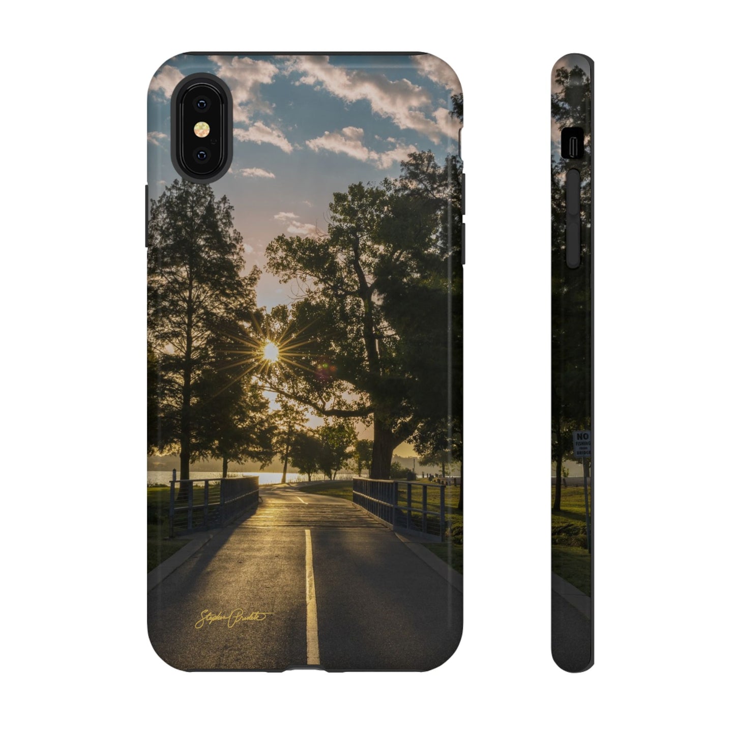 Phone Tough Case - Sunrise on the Running Path at White Rock Lake