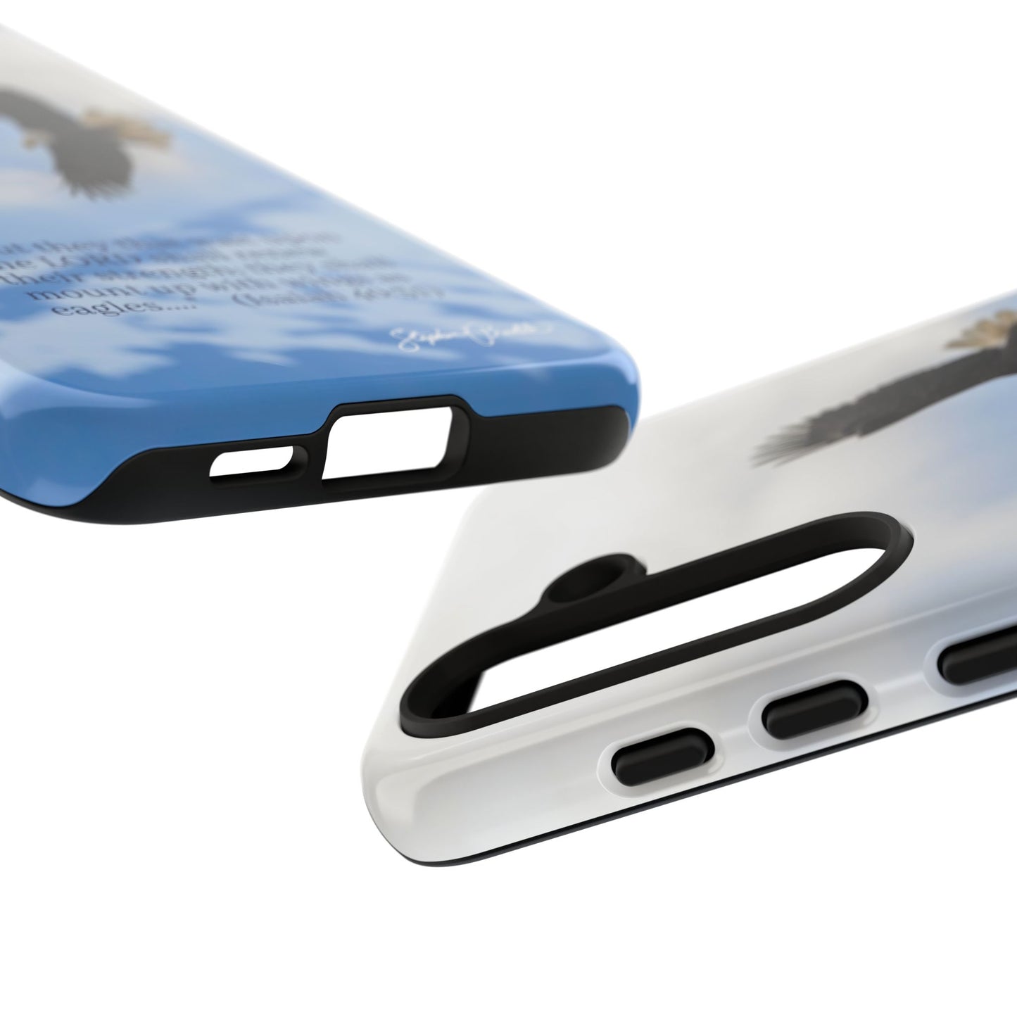 Phone Tough Case - Eagle Soaring in Alaska with Isaiah 40:31