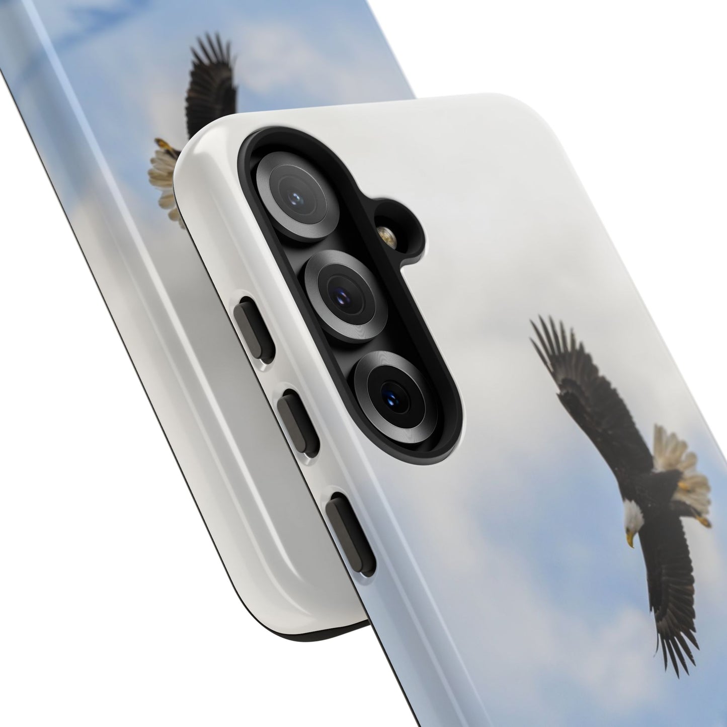 Phone Tough Case - Eagle Soaring in Alaska with Isaiah 40:31
