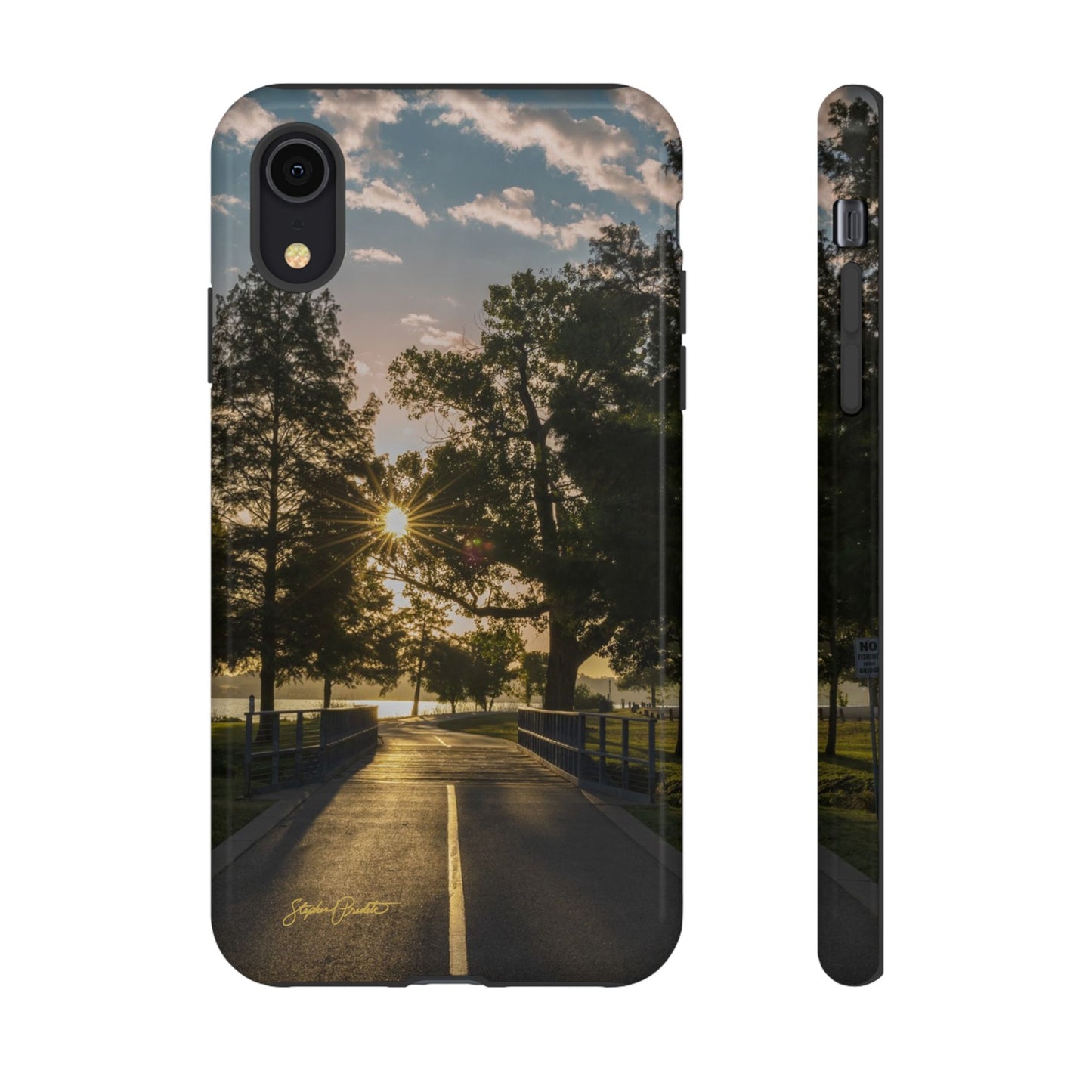 Phone Tough Case - Sunrise on the Running Path at White Rock Lake