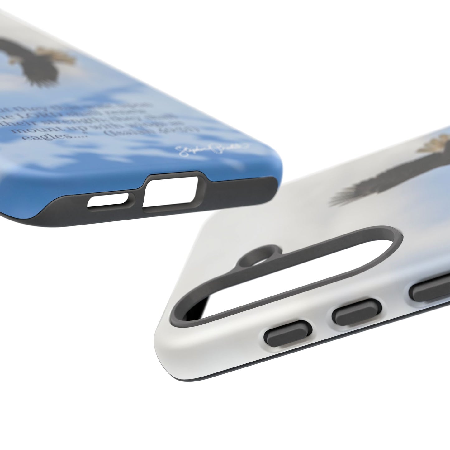 Phone Tough Case - Eagle Soaring in Alaska with Isaiah 40:31