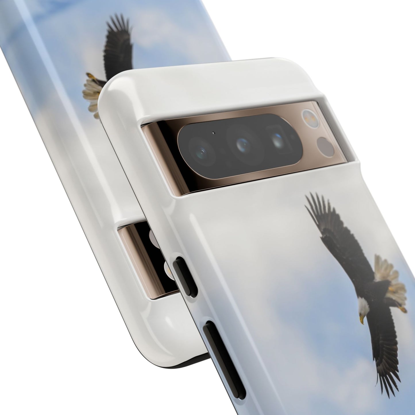 Phone Tough Case - Eagle Soaring in Alaska with Isaiah 40:31