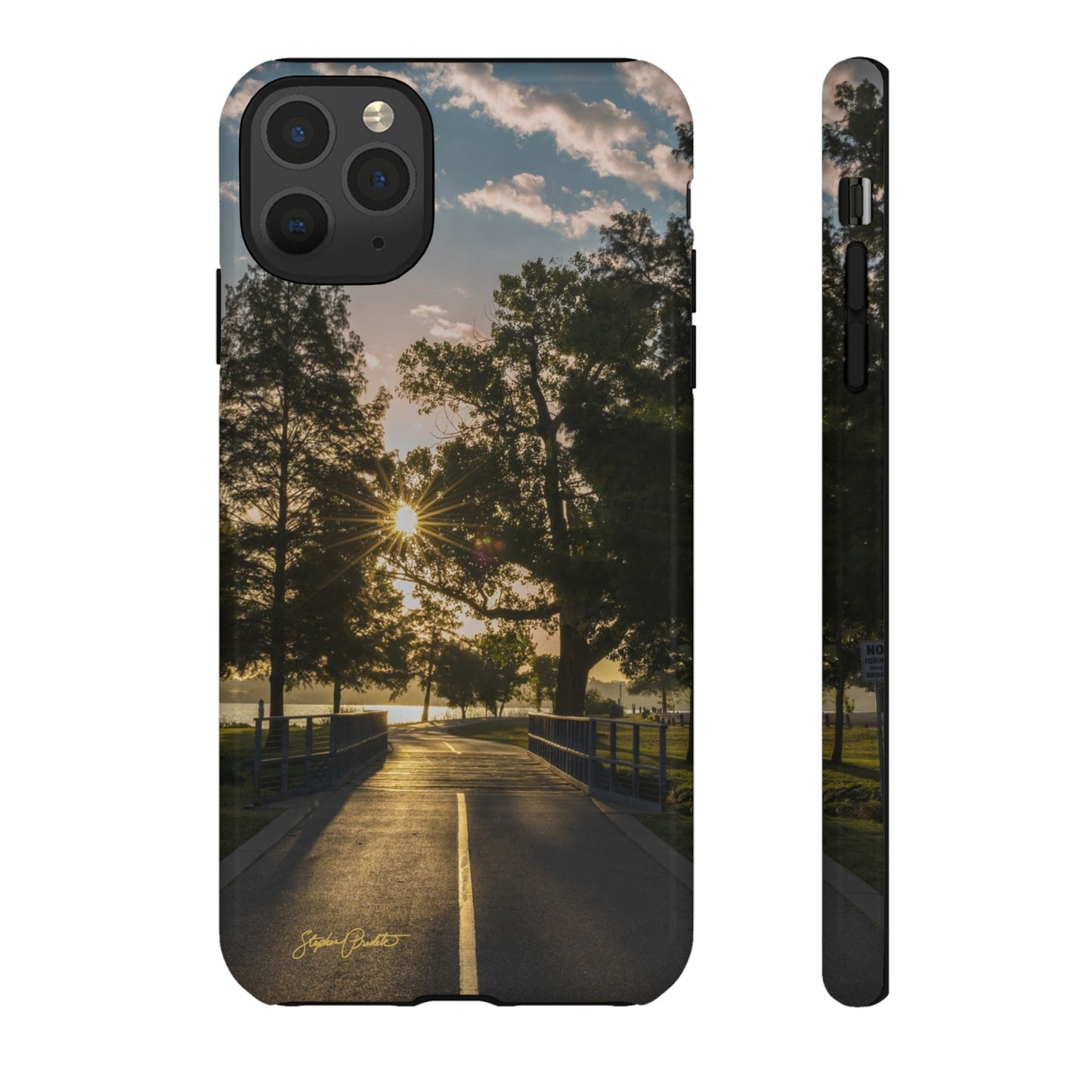 Phone Tough Case - Sunrise on the Running Path at White Rock Lake
