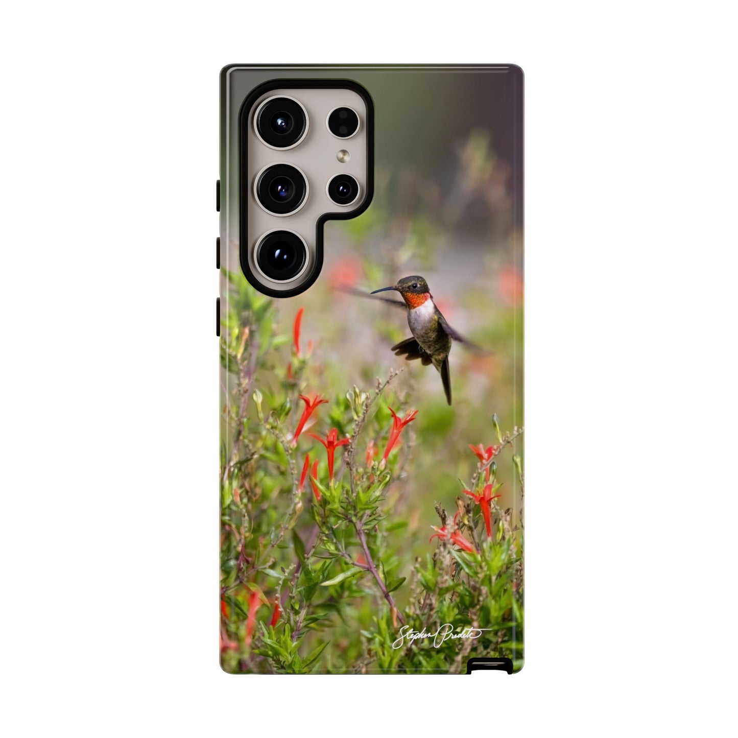 Phone Tough Case - Ruby-throated Hummingbird