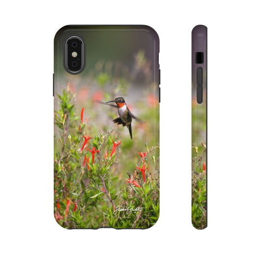 Phone Tough Case - Ruby-throated Hummingbird