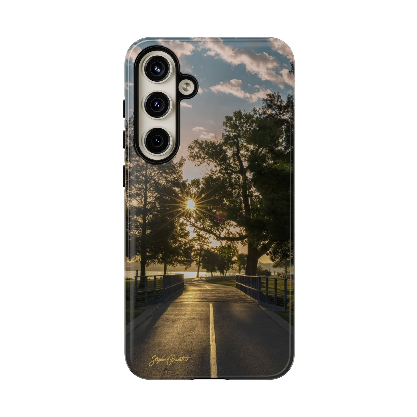 Phone Tough Case - Sunrise on the Running Path at White Rock Lake