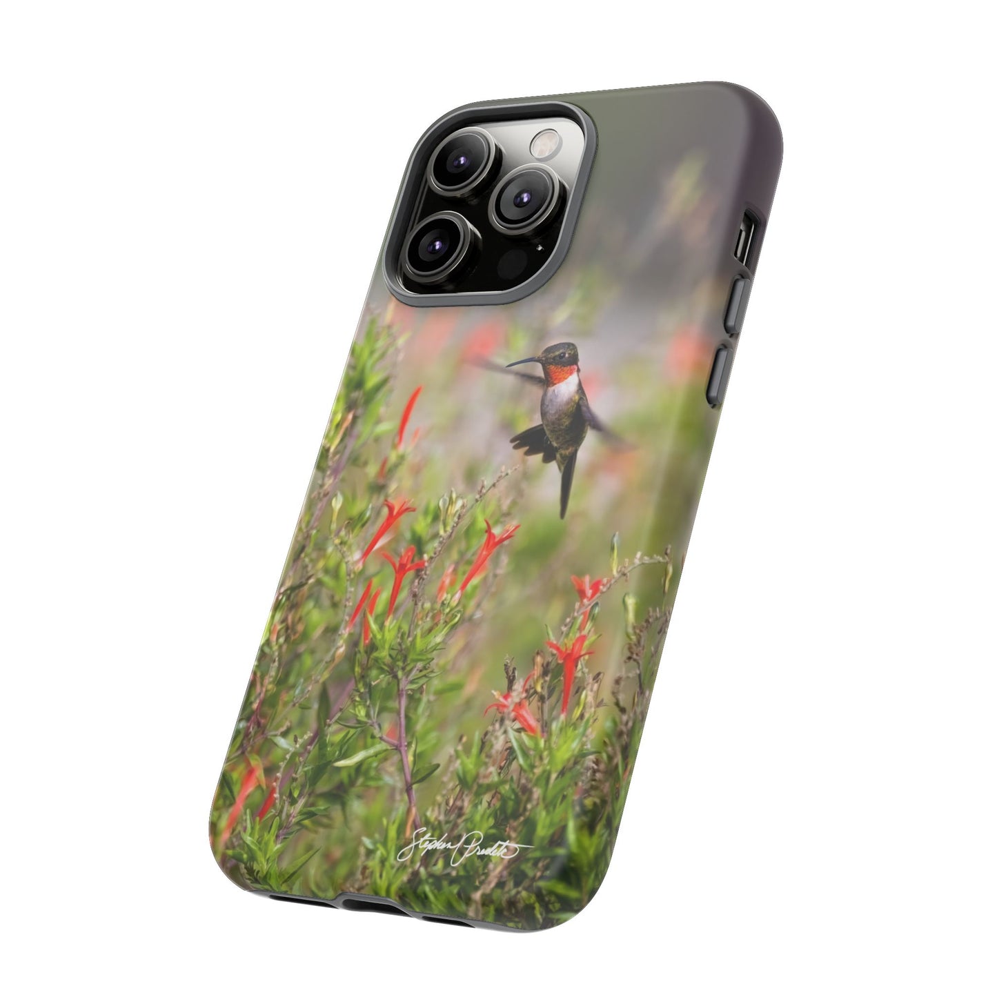 Phone Tough Case - Ruby-throated Hummingbird