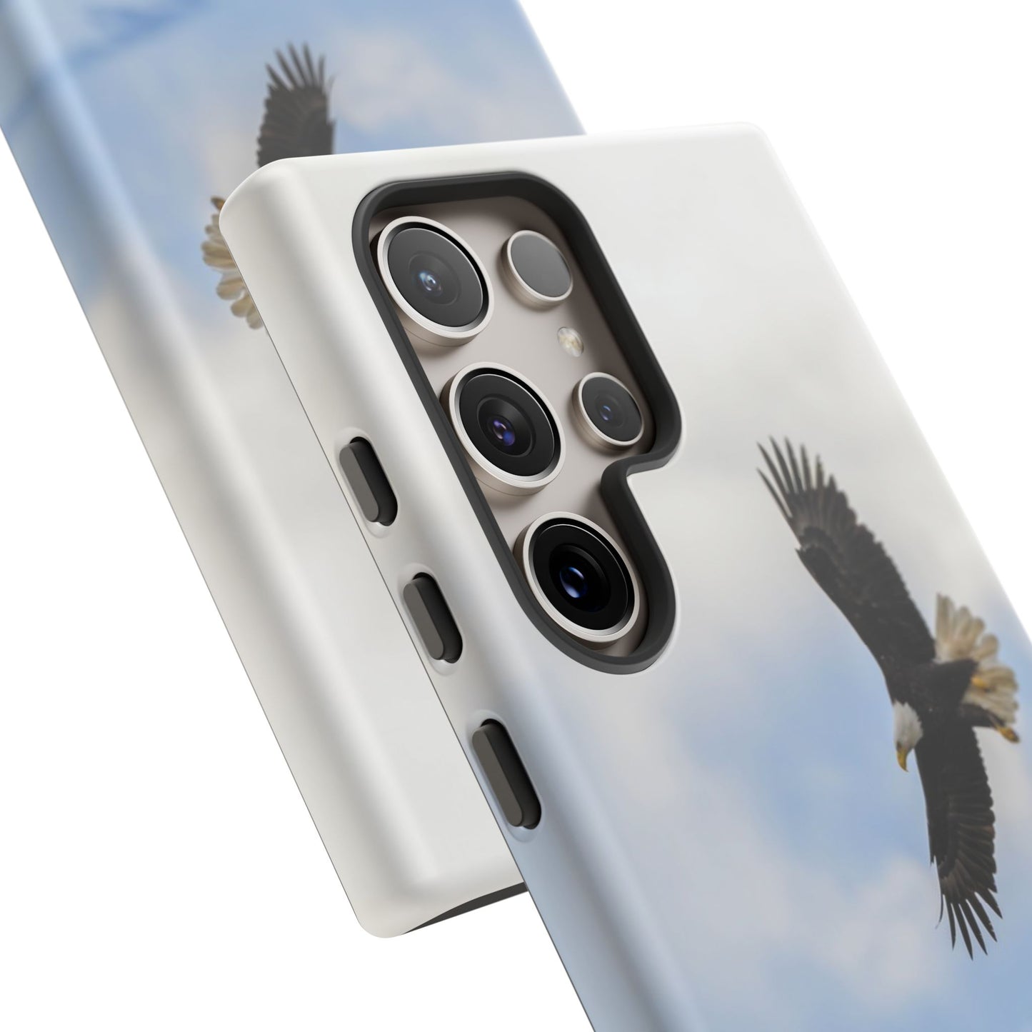 Phone Tough Case - Eagle Soaring in Alaska with Isaiah 40:31