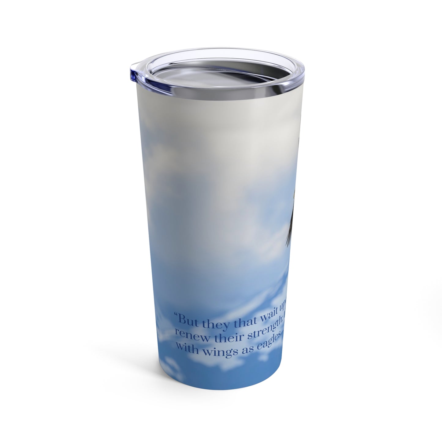 Tumbler 20oz -- Isaiah 40 Eagle Soaring