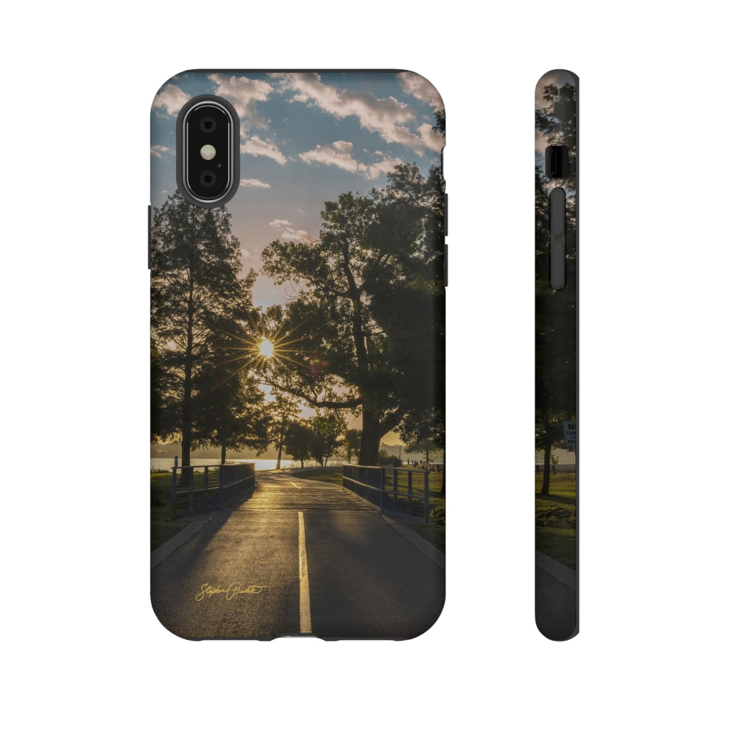 Phone Tough Case - Sunrise on the Running Path at White Rock Lake