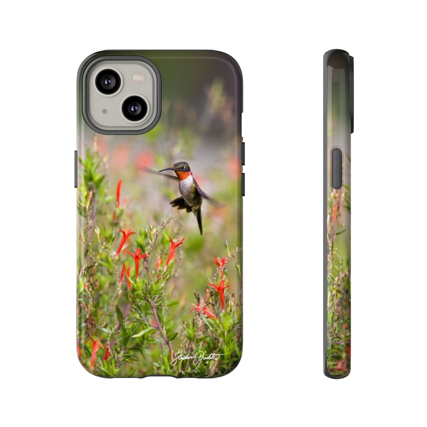 Phone Tough Case - Ruby-throated Hummingbird