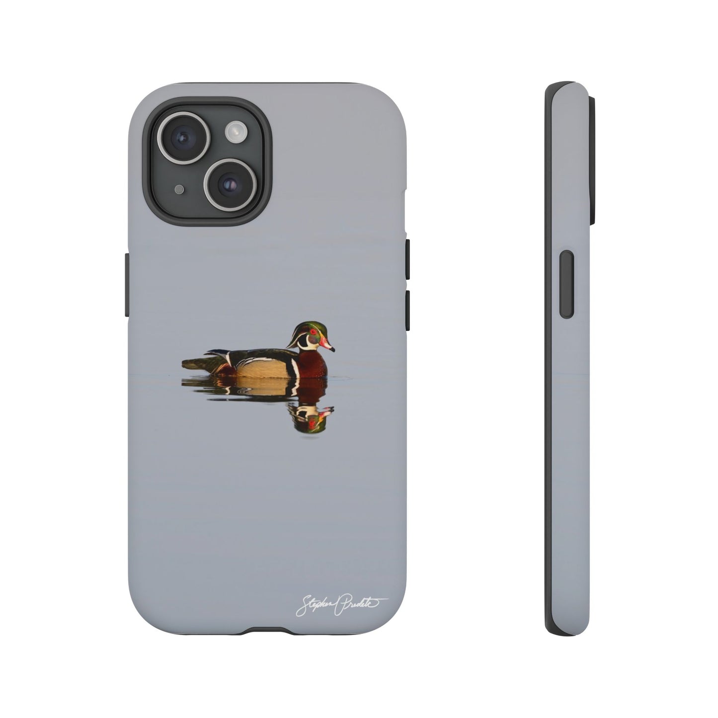 Phone Tough Case - Male Wood Duck Gliding