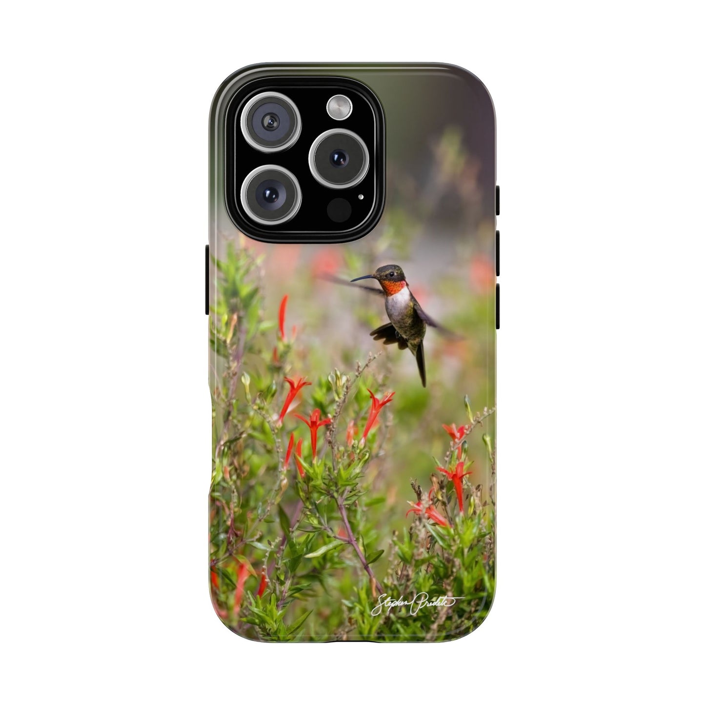 Phone Tough Case - Ruby-throated Hummingbird