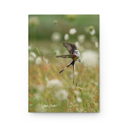 Hardcover Journal (Matte Finish) -- Scissortail Flycatcher