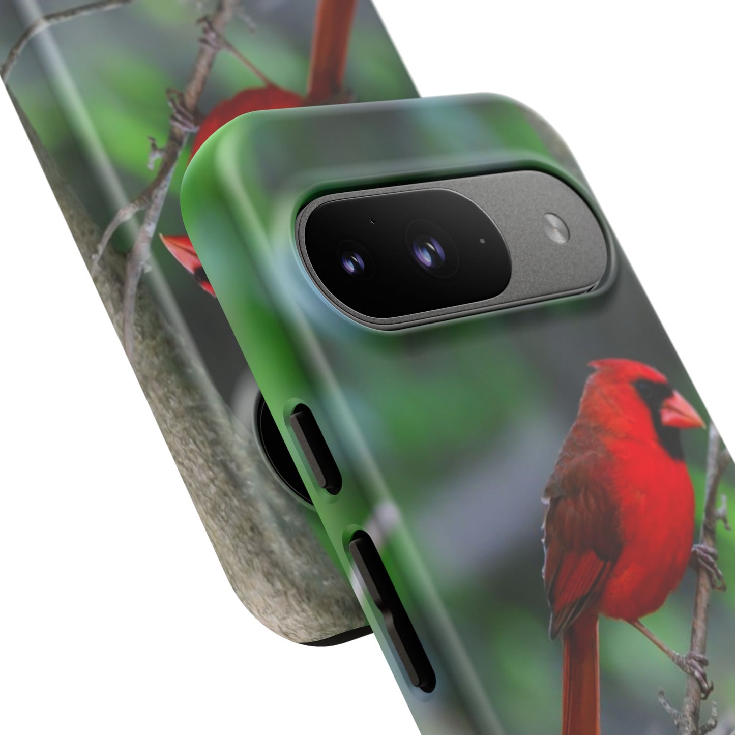 Phone Tough Case - Northern Cardinal 2 with Verse Psalm 30:11